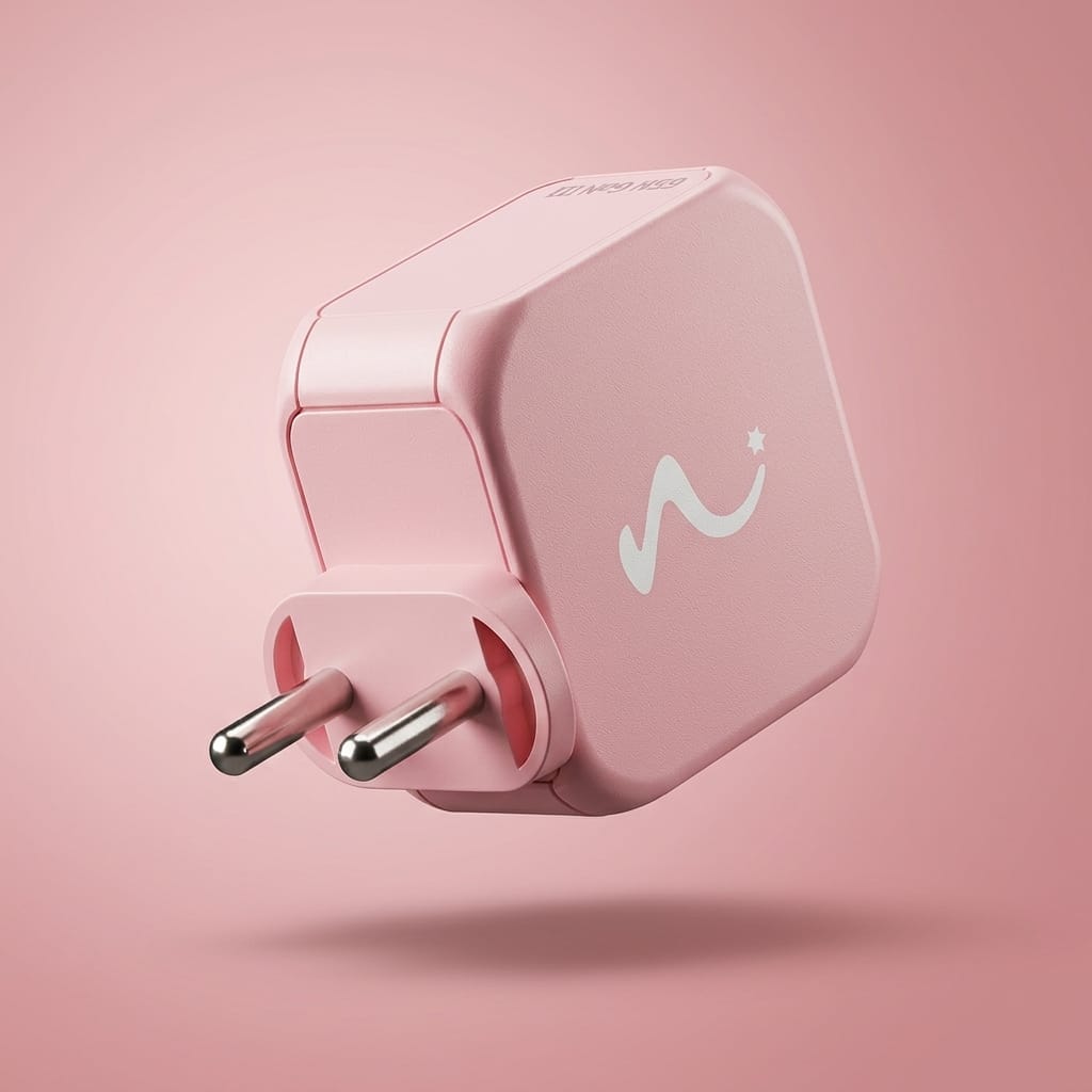 65W GAN III CHARGER - BBG pink