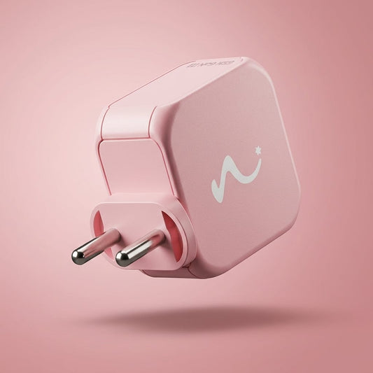 65W GAN III CHARGER - BBG pink