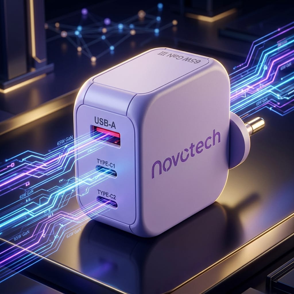 65W GAN III CHARGER - Nonchalant Purple